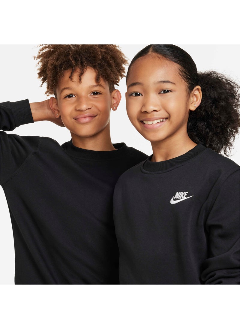 Kids' Sportswear Club Fleece Sweatshirt