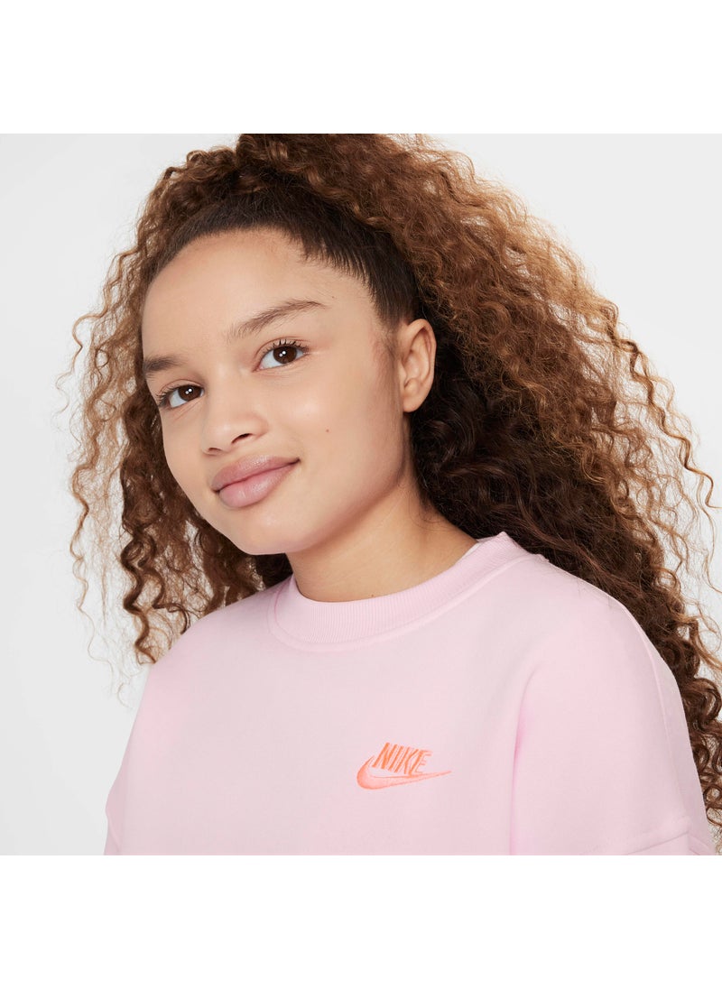 Kids' Sportswear Club Fleece Sweatshirt