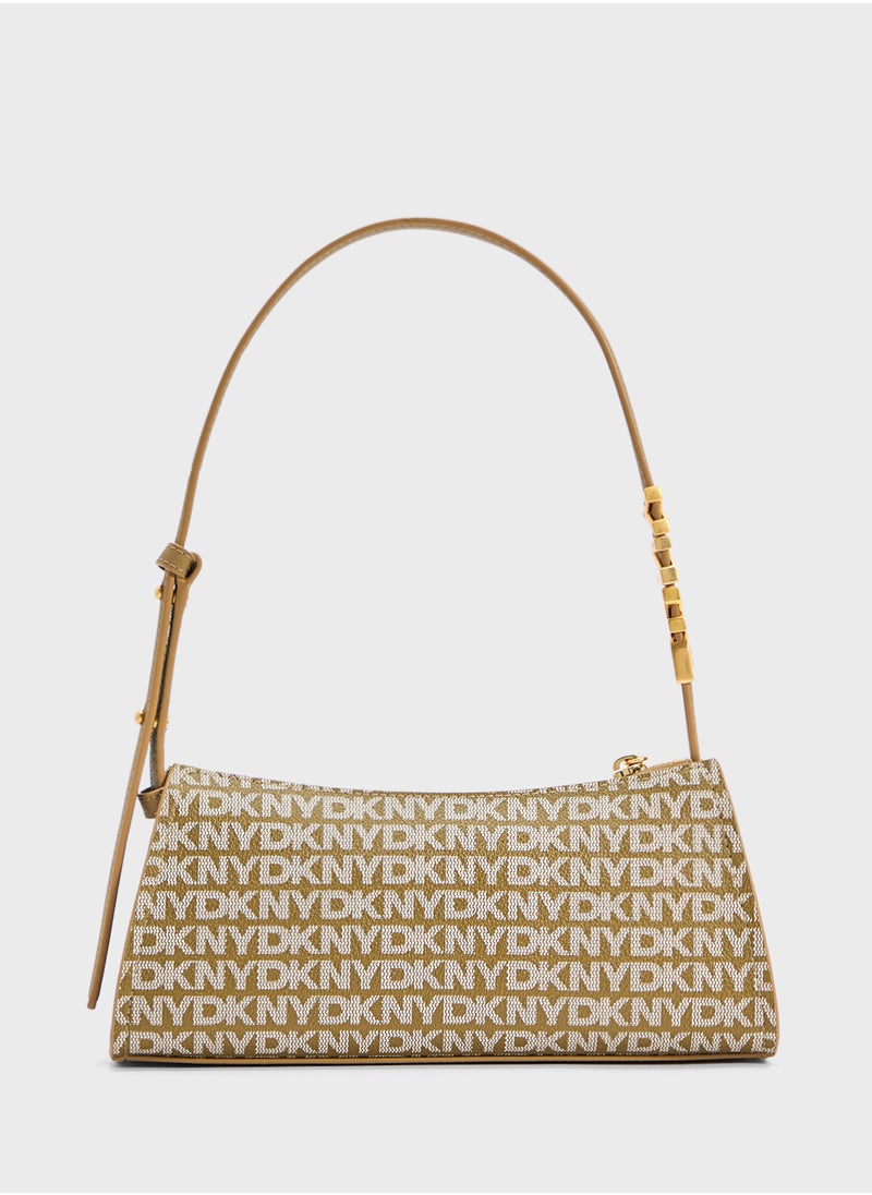 Avril Top Handle Zip Through Satchel
