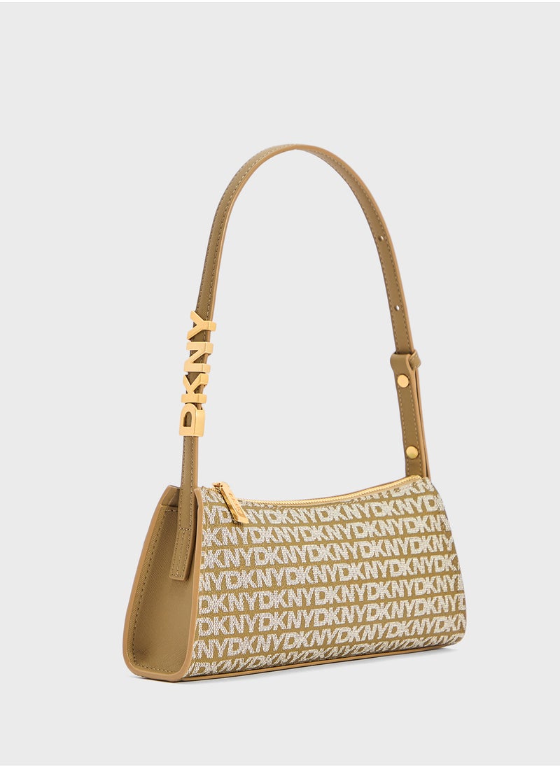Avril Top Handle Zip Through Satchel