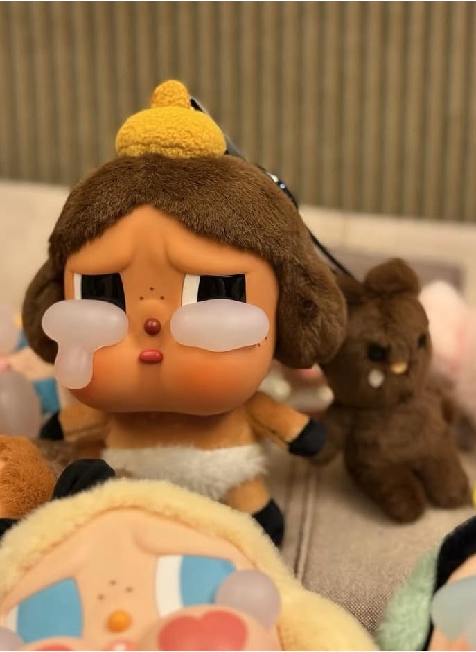 Pop Mart CryBaby Crying Again Series Baby Brown (Secret Edition) Vinyl Face Plush