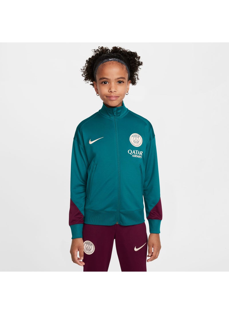 Kids' Paris Saint-Germain Strike Dri-FIT Football Tracksuit