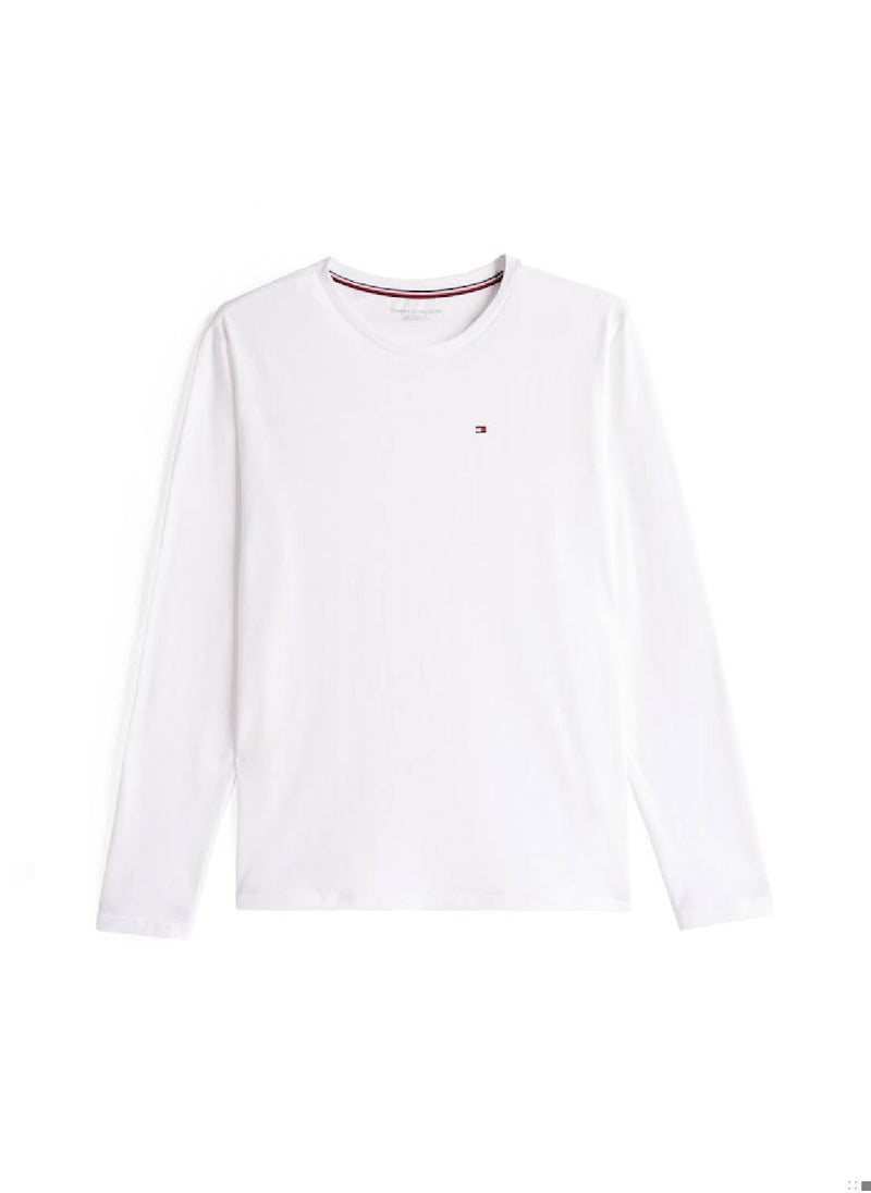 Men's TH Original Long Sleeve Pyjama Set - Cotton, White