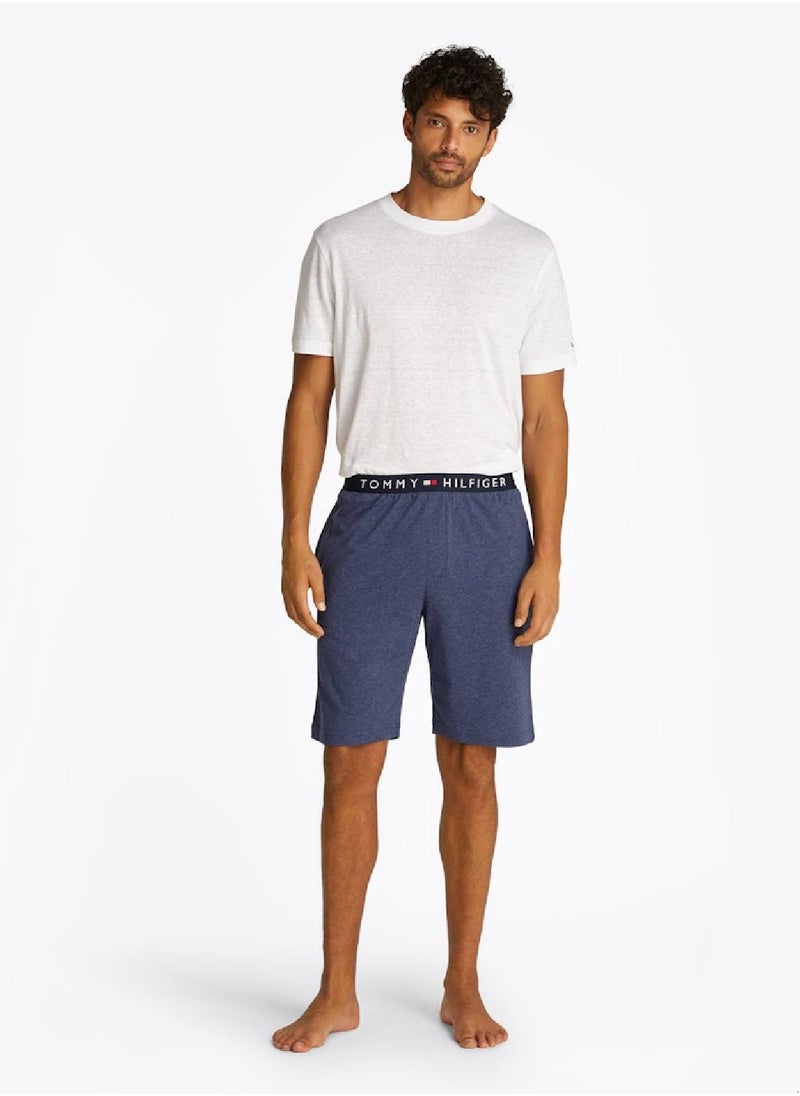 Men's TH Original Jersey Pyjama Shorts - Cotton, Blue
