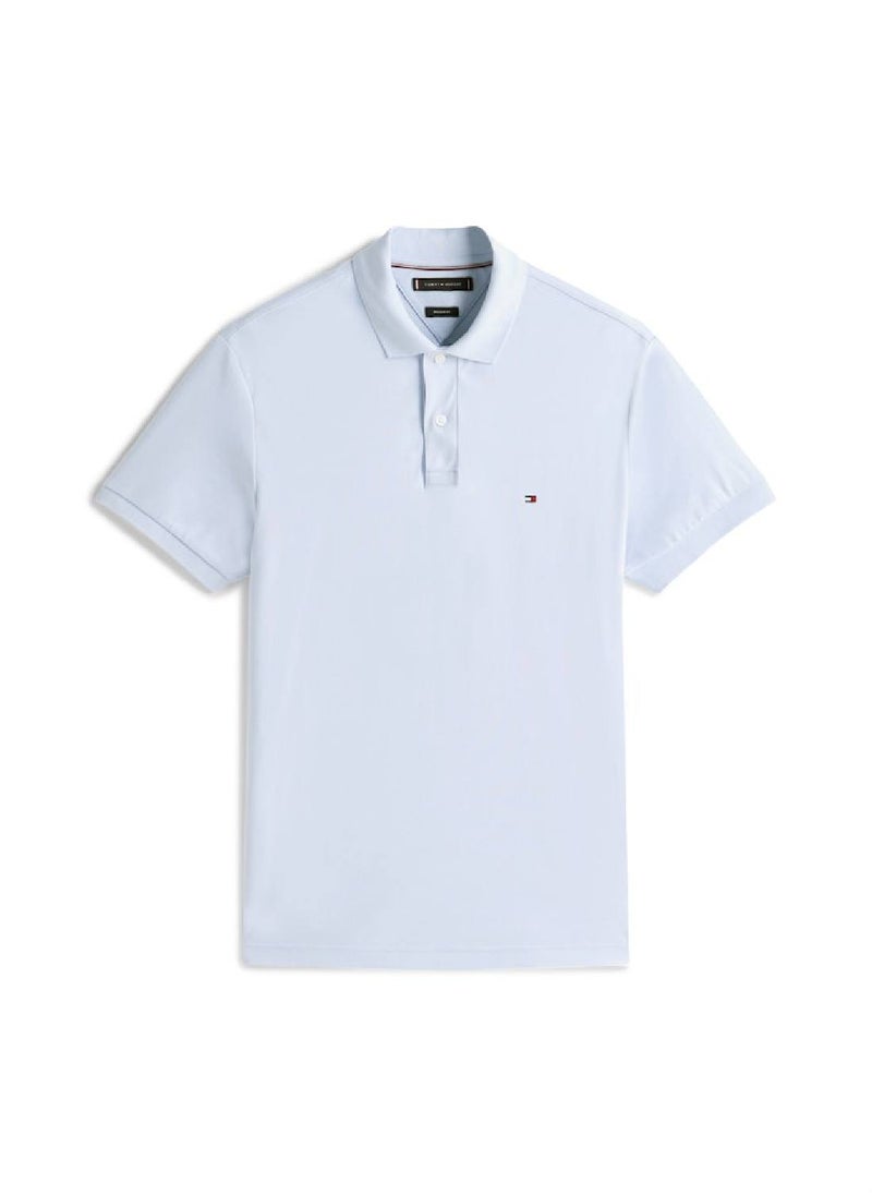 Men's  Regular Fit Polo Shirt - Cotton, Blue