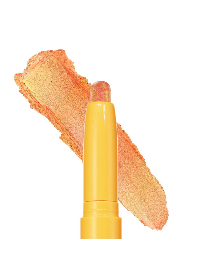 ColourPop Winx Club Shadow Stix - Cream Eyeshadow Stick with Long-Lasting Color - Multi-Use Cream Makeup with a Built-In Sharpener & Precise Tip for Easy Application - Rising Sun (0.05 oz)