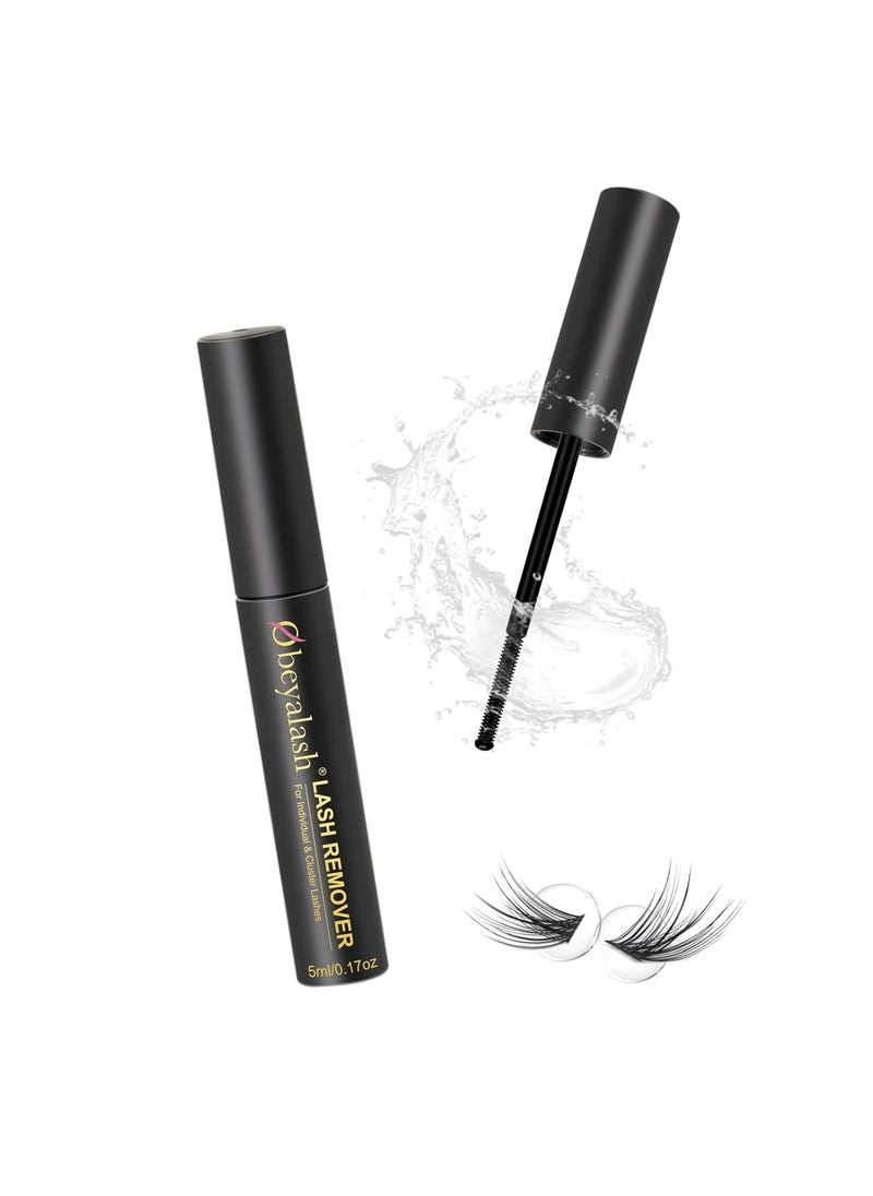 Obeyalash Lash Remover for Lash Extensions Cluster Lash Glue Remover Lash Bond Remover for Cluster Lash Individual Lash Adhesive Remover Eyelash Glue Remover for Cluster Eyelash Extensions Fast Remove