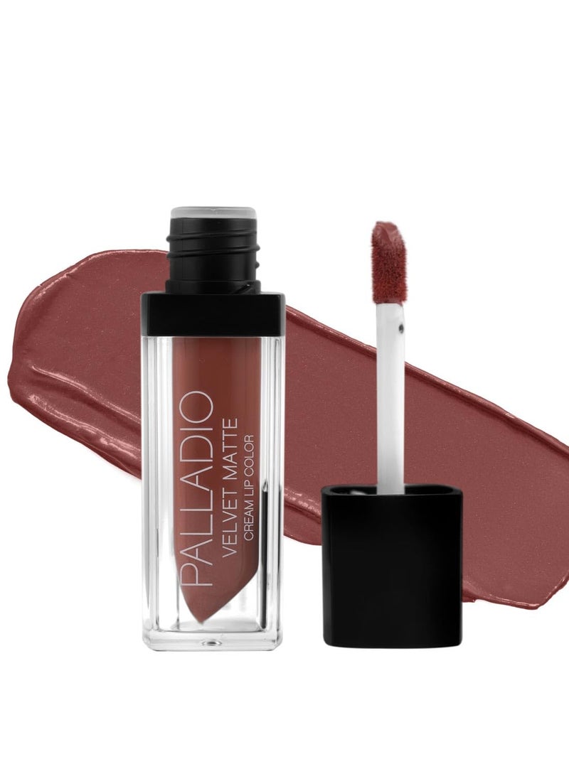 Palladio Velvet Matte Cream Lip Color, Raw Silk