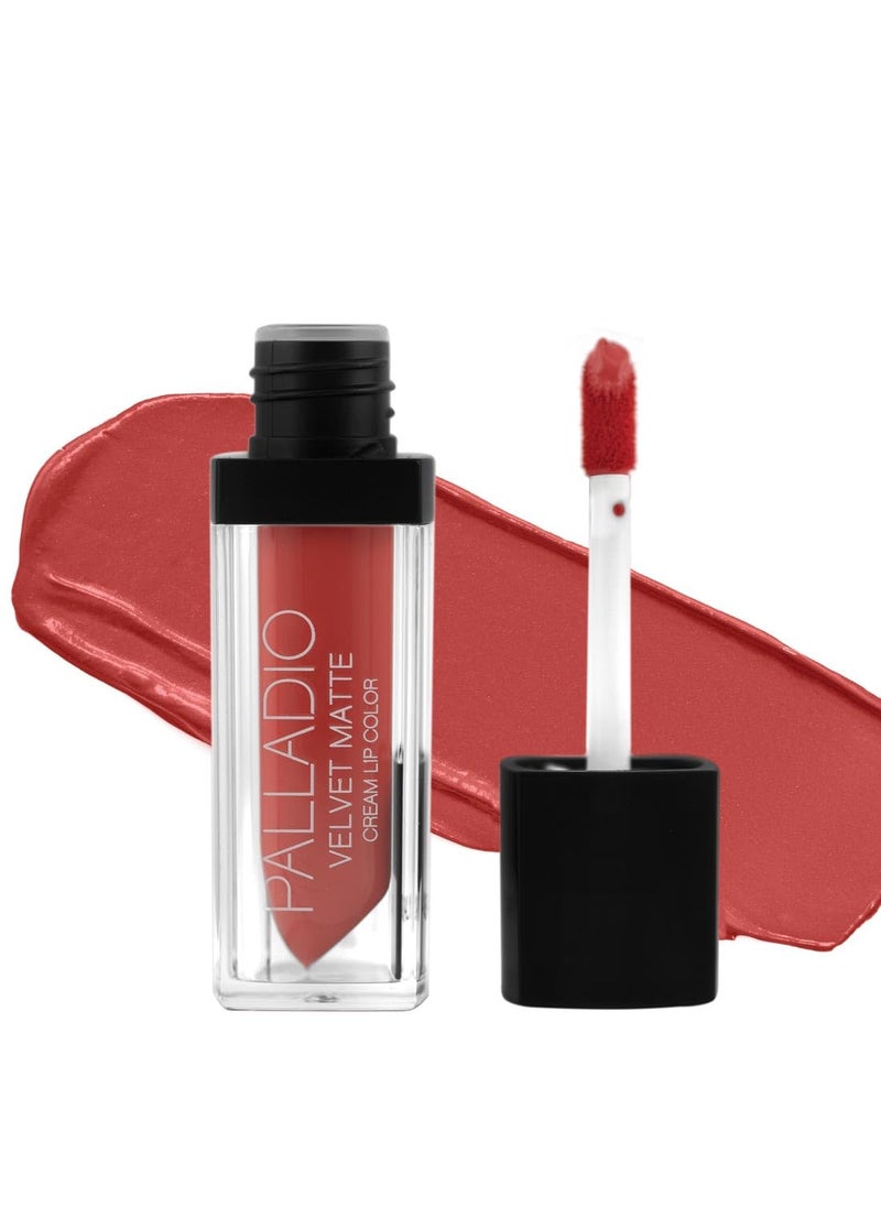 Palladio Velvet Matte Cream Lip Color, Cashmere