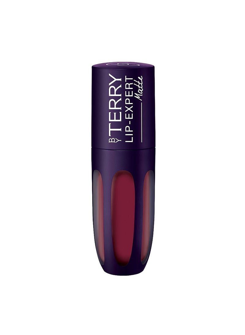 By Terry Lip-Expert Matte Liquid Lipstick, Vibrant & Kiss-Proof Lips, Highly Pigmented, Long Lasting, Chili Fig, 0.14 fl oz