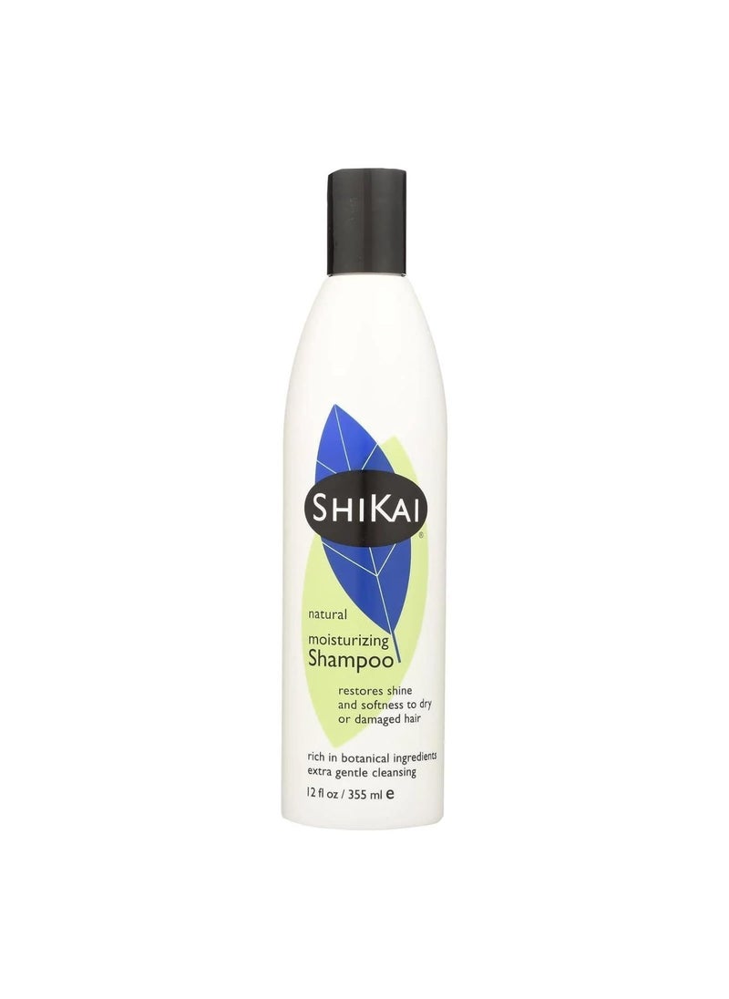 ShiKai Moisturizing Shampoo (12 oz) | Extra Gentle Cleansing for Everyday Use | Plant Based, pH-Balanced Formula for Clean Hair & Scalp