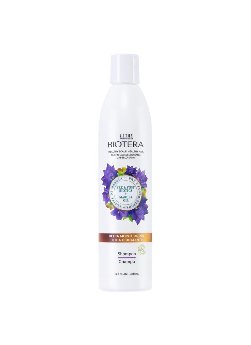 Biotera Ultra Moisturizing Shampoo | Hydrates Dry, Damaged, Coarse Hair | Microbiome Friendly | Vegan & Animal Test Free | Paraben & Sulfate Free | Color-Safe