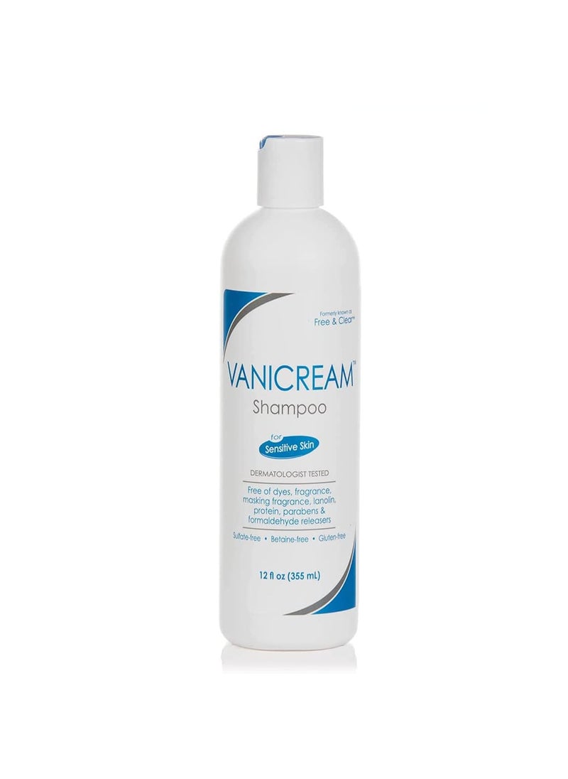 Vanicream Hair Shampoo 12 Oz