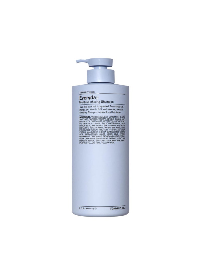 J Beverly Hills Blue Blonde Toning Shampoo with Coconut Oil for Deep Conditioning, (12 Oz, 32 Oz)