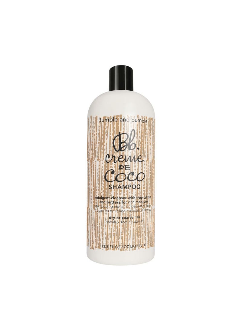 Bumble and bumble. Creme De Coco Coconut Shampoo | For Rich Moisture | Anti Frizz + Hydrating | Curly, Wavy, Straight