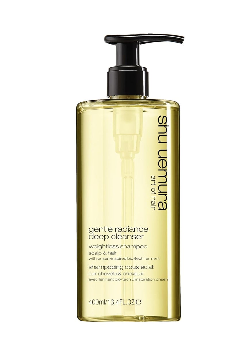 Shu Uemura Gentle Radiance Clarifying Shampoo - Deep Cleansing, Removes Buildup and Balances Moisture, For All Scalp and Hair Types