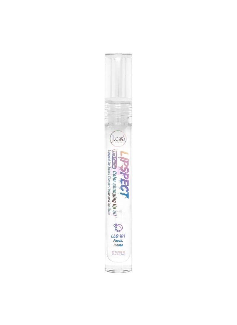 J Cat j cat lipspect lip gloss (LLL101 peach,please)