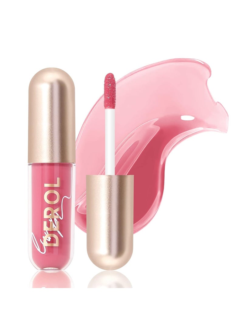 plumping Moisturizing Lip gloss, High Shine Lip Plumper, Shiny Lip Gloss For Girls and Women (04# LIQUEUR)