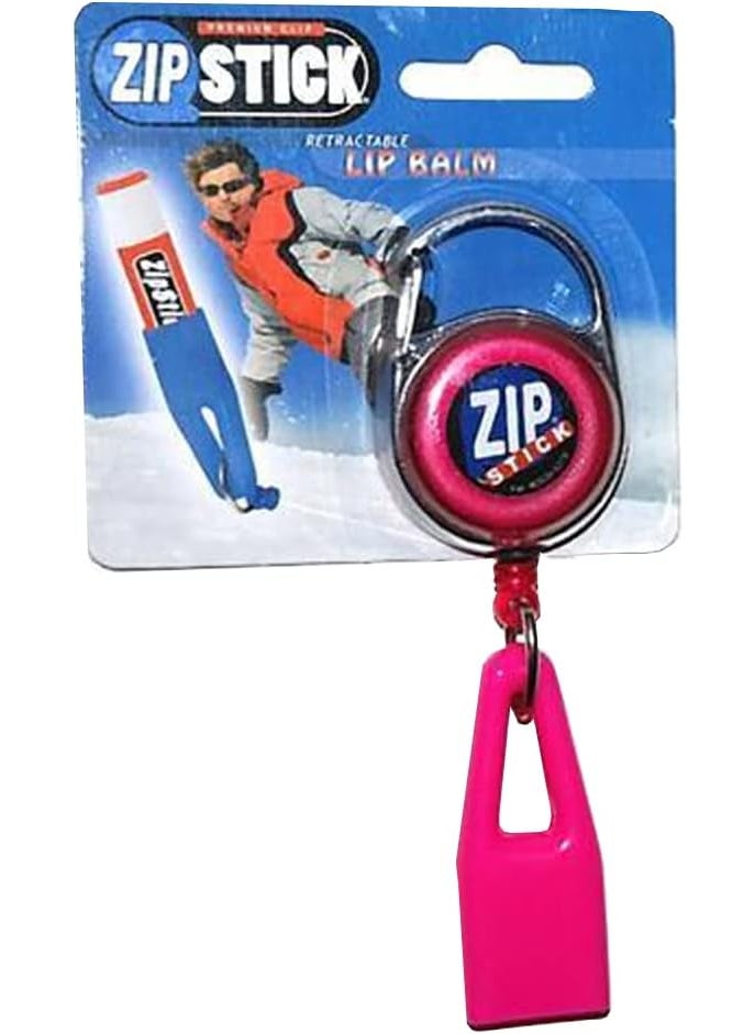Retractable Lip Balm Holder Pink