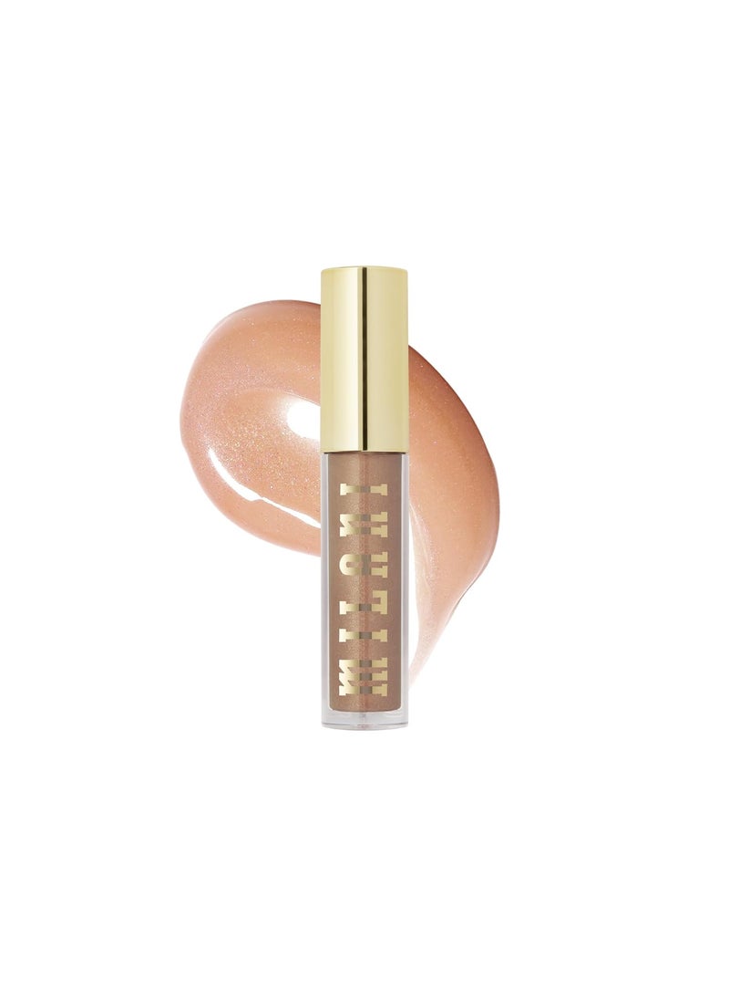 Milani Keep It Full Nourishing Lip Plumper (0.13 Fl. Oz.) Cruelty-Free Lip Gloss for Soft, Fuller-Looking Lips (Nude Shimmer)