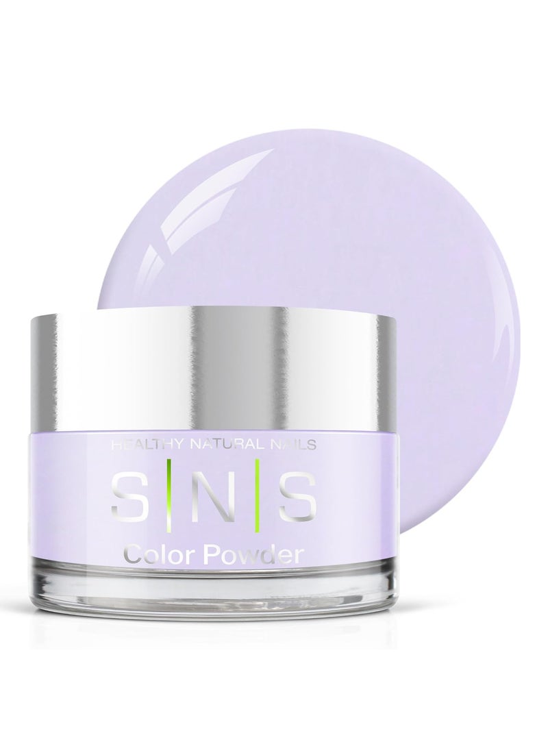 SNS Nail Dip Powder - Lavender Mist (Purple Cream), Long-Lasting Dip Colors for Healthier Nail Beds - Professional & DIY Use - 0.5 oz