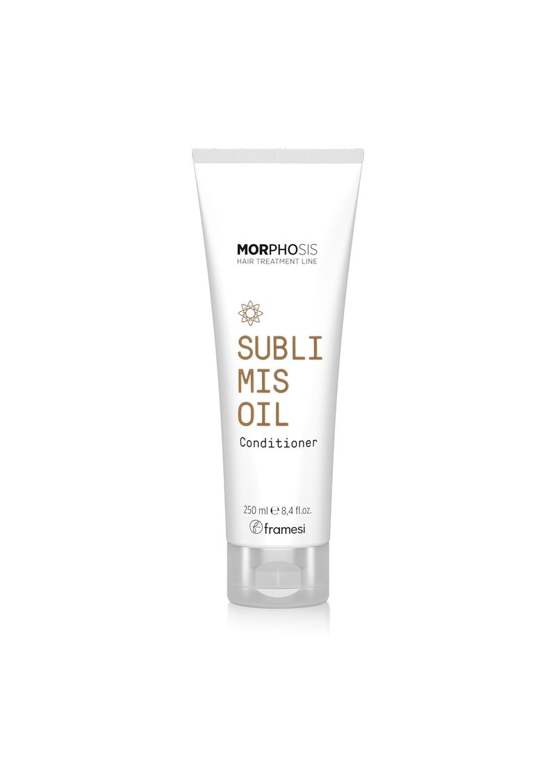 FRAMESI Morphosis Sublimis Oil Conditioner 8.4 fl oz, Lightweight formula
