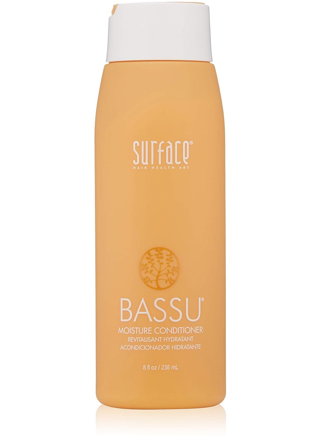 Surface Hair Bassu Moisture Conditioner, Vegan and Paraben Free Conditioning To Add Shine And Moisture, With Moringa and Babassu Oil