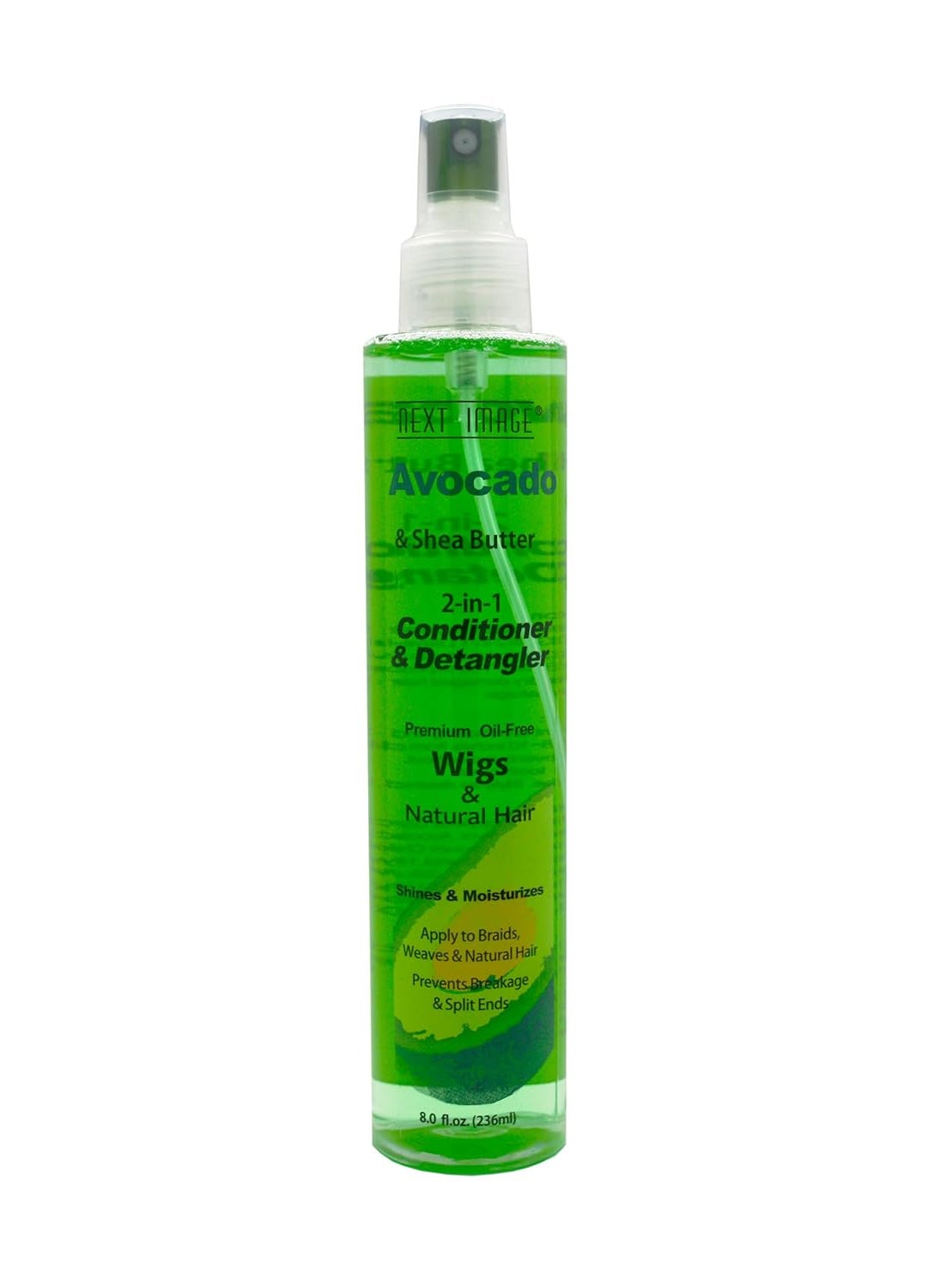 Next Image Avocado & Shea Butter 2-in-1 Conditioner & Detangler, 8 Ounce