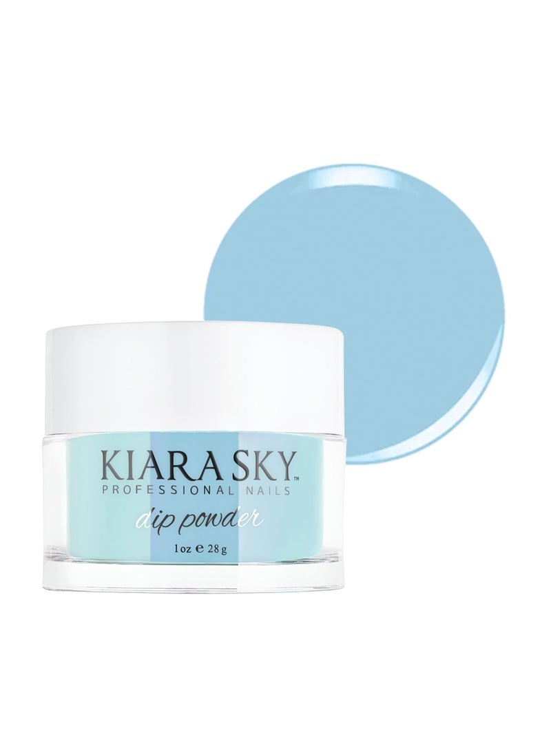 Kiara Sky Long Lasting Nail Dip Powder Blue Tones 1 oz, You Make Me Melt