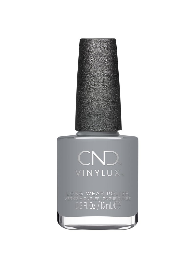 CND Vinylux Longwear Gray Nail Polish, Gel-like Shine & Chip Resistant Color, 0.5 Fl Oz