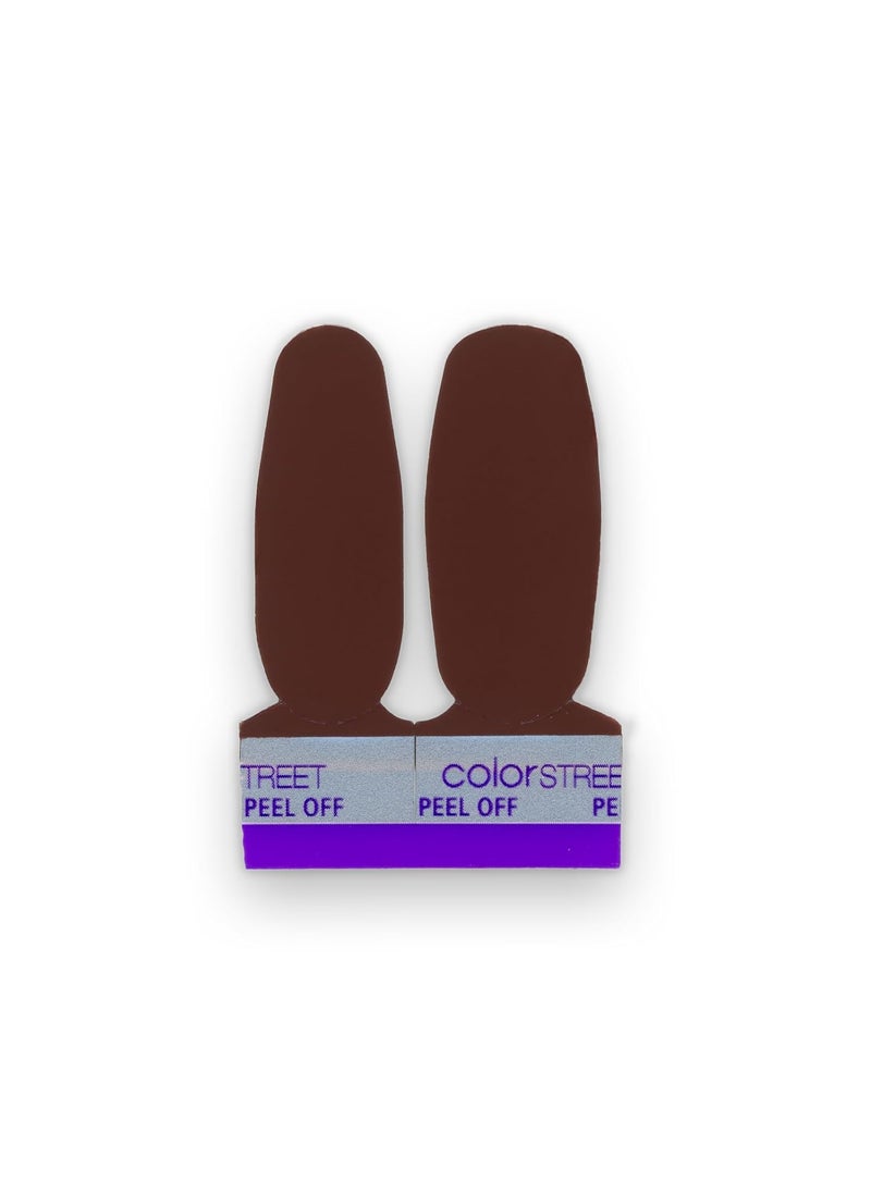Color Street Upper East Side Twosie 5 Pack (10 Strips), Brown