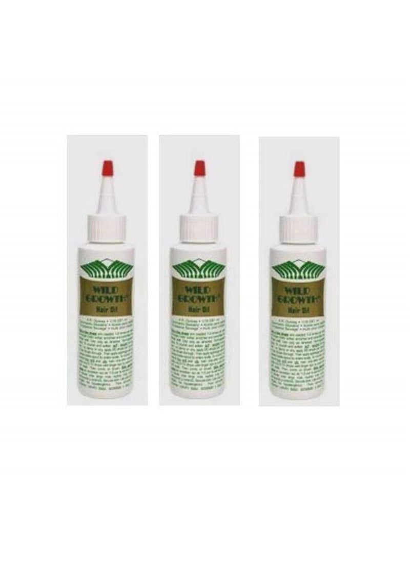Wild Growth Hair Oil 118Ml (Pack Of 3)