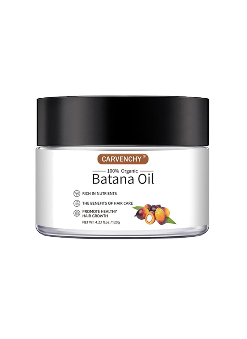 Batana Natural Hair Growth Oil, 100% Pure Organic to promote hair growth& regeneration, Reduce frizz breakage split ends dry damaged hair, Massage Hair masks for growth & thickness, Relieve scalp itch