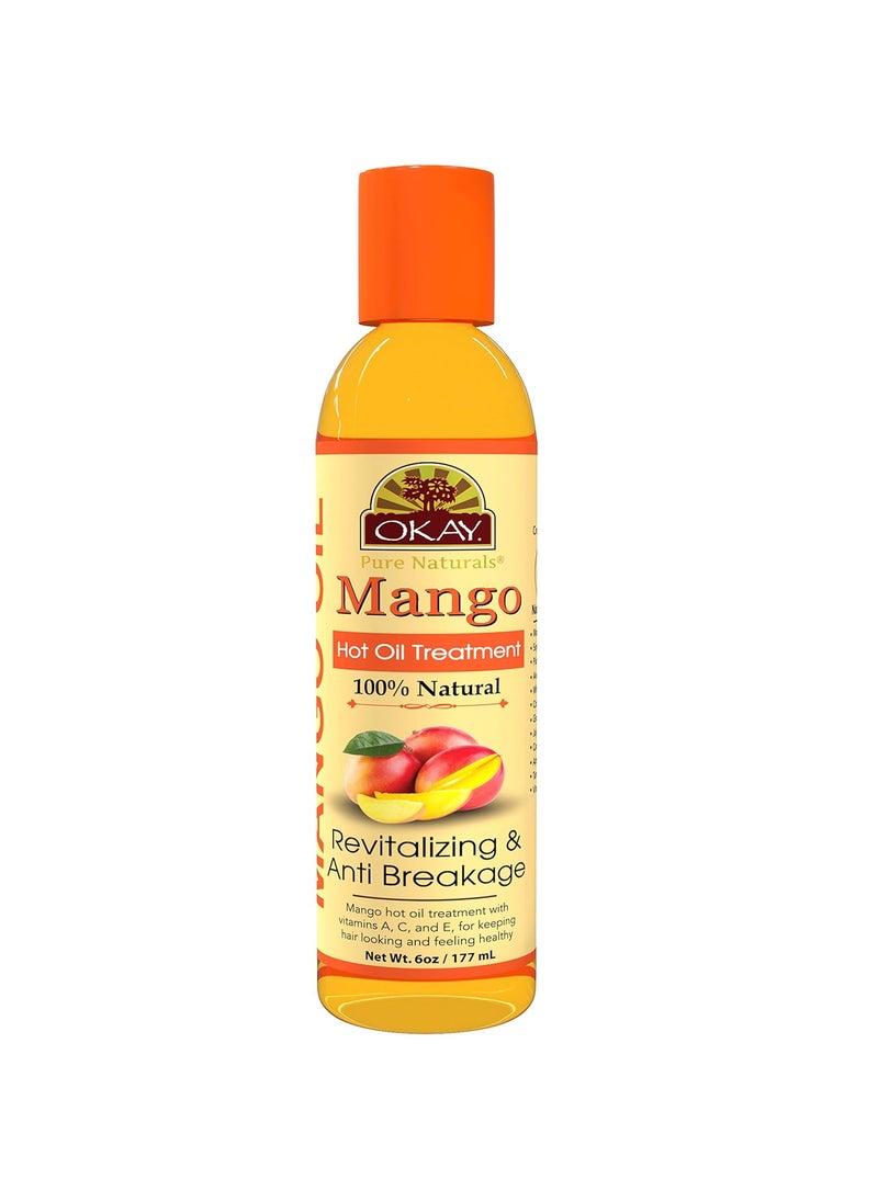 OKAY HOT OIL TREATMENT MANGO 6oz / 117ml