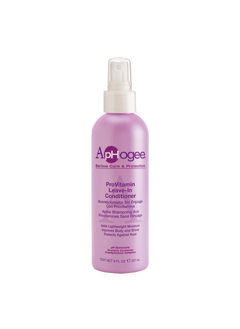 Aphogee Pro-Vitamin Leave-In Conditioner, 8 Fl Oz