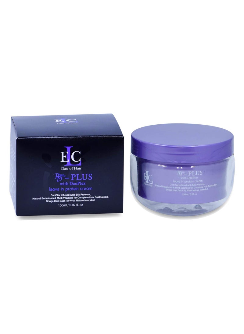 Protein Cream Plus - Repair Damage Leave-In Treatment - Healing, Smoothing & Color Protection for Colored, Treated Hair - 5oz