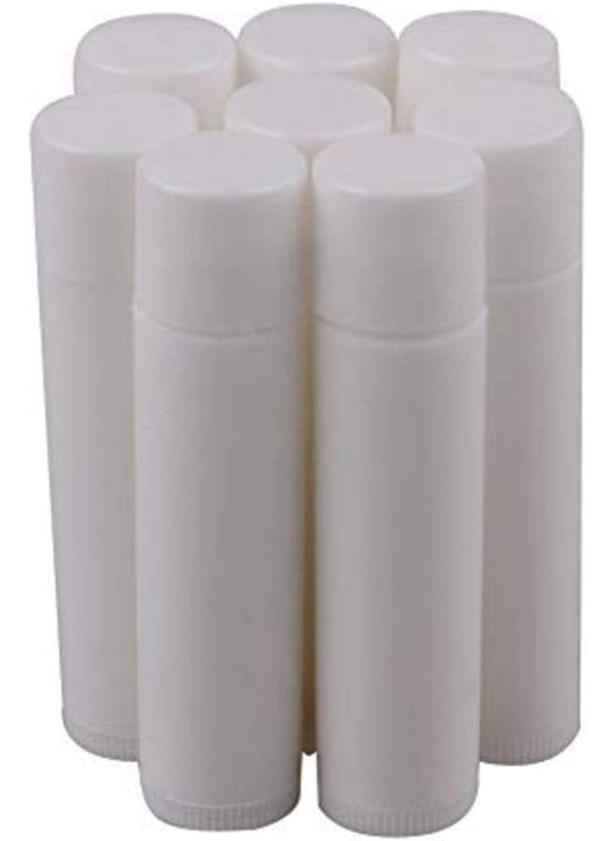 VASANA 50PCS 5ml Empty Refill White Plastic Lip Gloss Balm LipStick Tubes Sample Packing Vials Holder Bottles DIY Beauty Tool