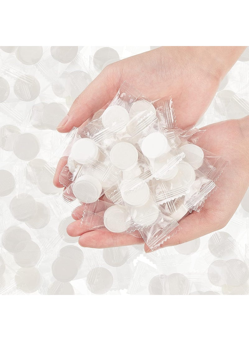 Juexica 800 Pcs Mini Compressed Paper Towels Tablets Disposable Travel Coin Tissues Cotton Face Washcloths Portable Individual Wrap for Travel Toilet Hand Clean