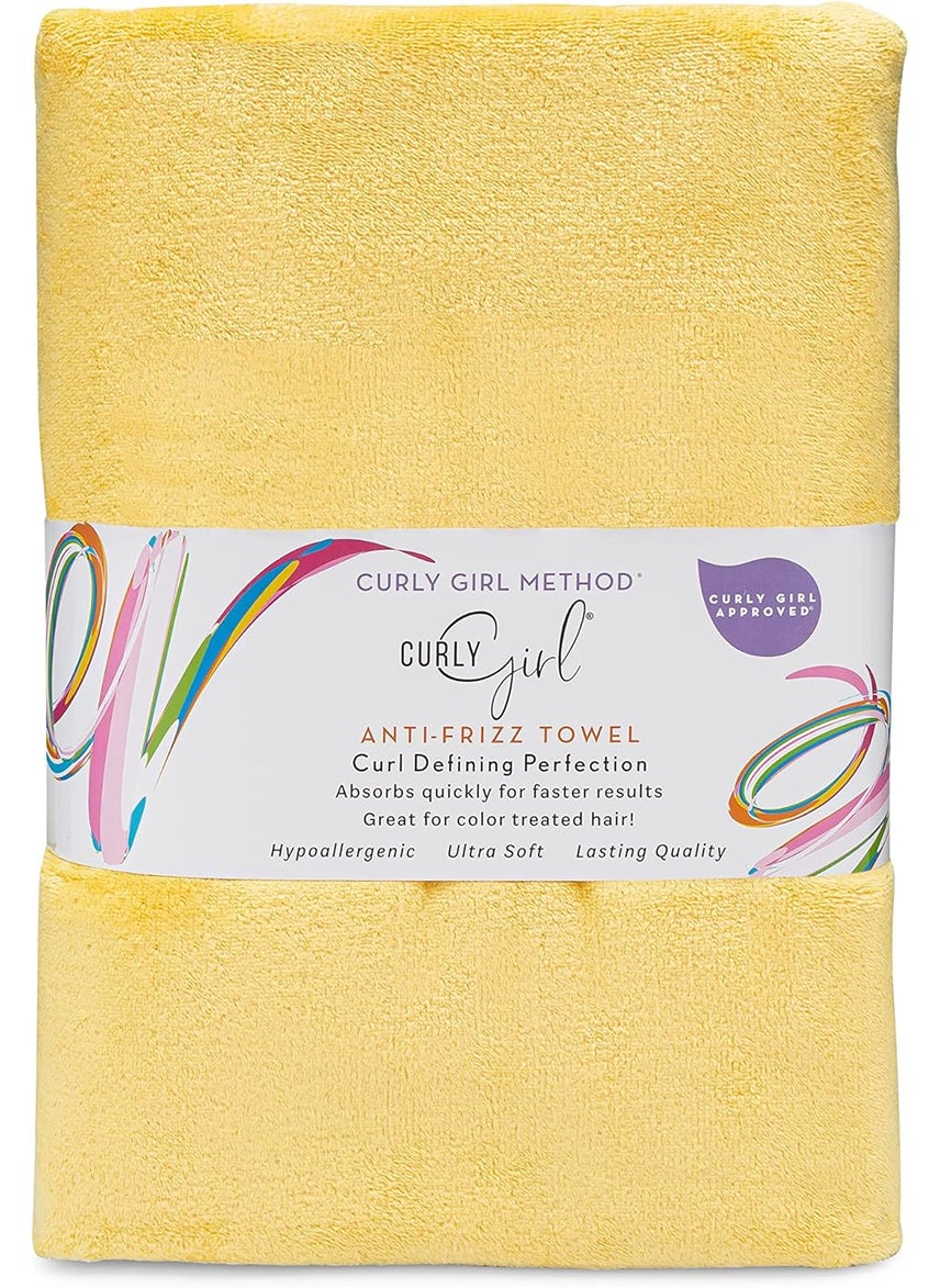Curly Girl Towel for Women with Curls, Anti-Frizz, Absorbent, Fast Drying, Curly Hair, Microfiber Hair Drying Towel for Curls