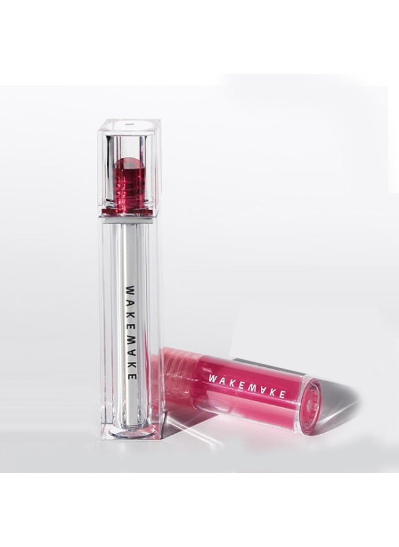 Tint, Glowing Tint, Dewy Gel Glow Tint, Dewy Syrub Oil Set, Korean Lip Tint Set (08 COOLISH CHERRY) 0.13 Fl Oz