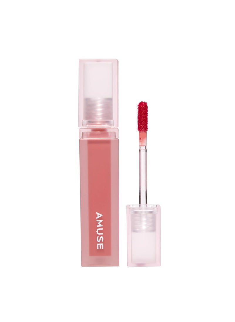 Amuse SEOUL DEW VELVET TINT 01 BOKSOONGA BLOSSOM | Soft matte peach | Velvety, matte, moisturizing, long-lasting color, transfer proof, vegan