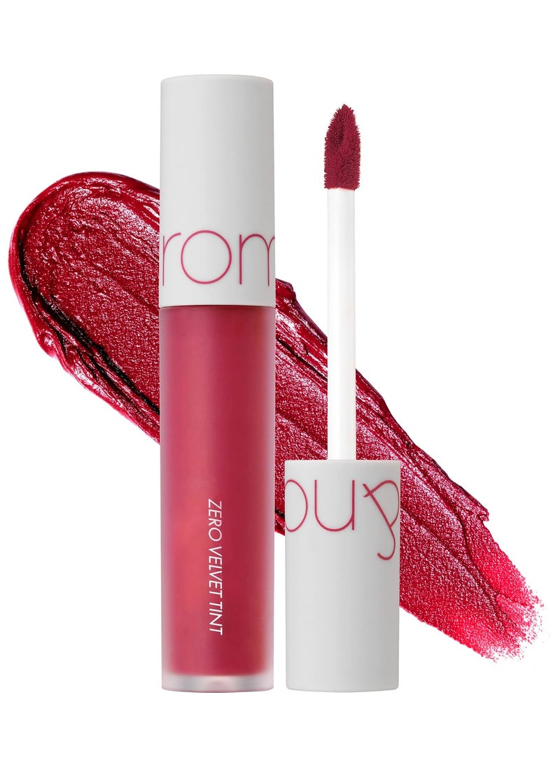 rom&nd] Zero Velvet Tint 07 FIZZ Velvet matte, Long-lasting, Smudge-resistant, super stay matte ink, Silk Finish, Natural-beauty | Lip Tint for Daily Use, K-beauty | 5.5g/0.2oz