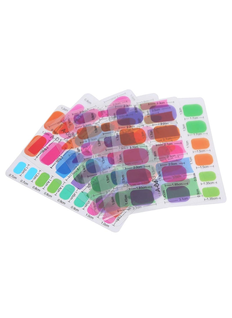 Fiberglass Nail Extension Kit, Nail Extension Silk Fiberglass, 6 Nail Shapes DIY Nail Tips Tools Accessories Set for UV Gel Nails Art Home Salon