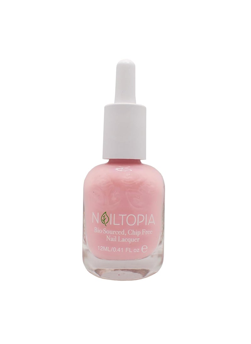 Nailtopia Bio-Sourced, Chip-Free Nail Lacquer - Fast Dry Nail Polish - Superfood-Infused - Natural Nail Polish - Sassy But Classy - 0.41 oz