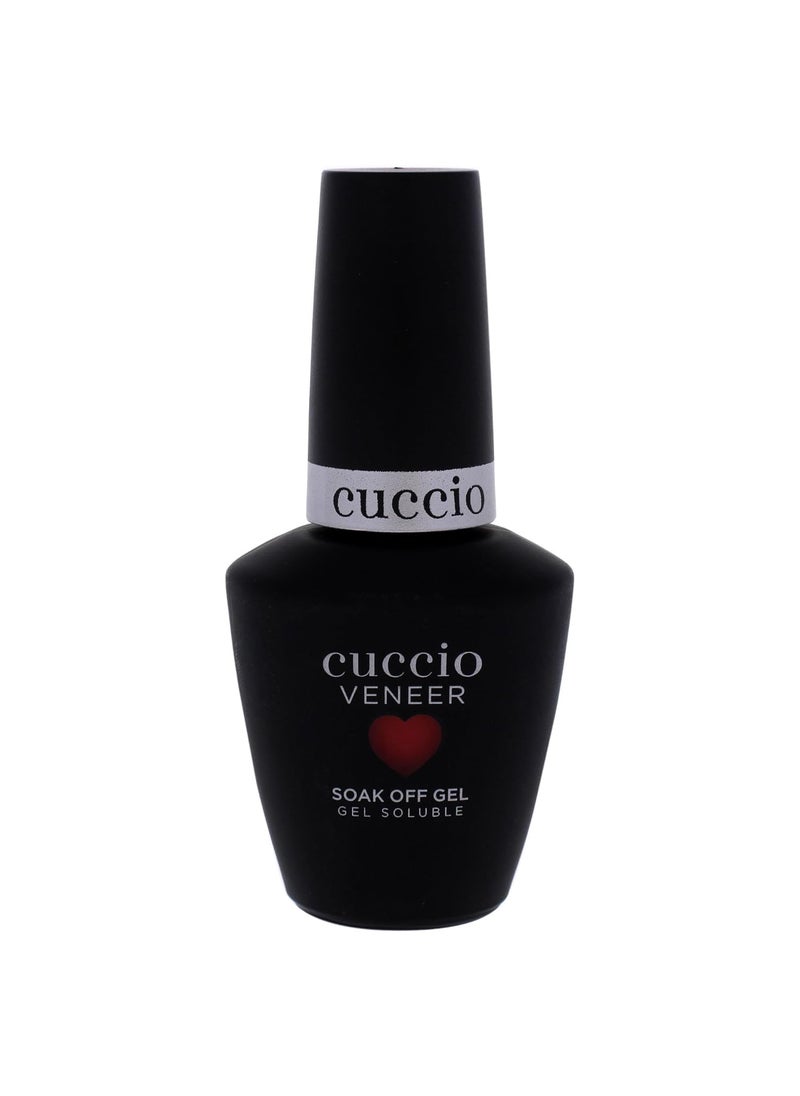 Cuccio Colour Veneer Nail Polish - Triple Pigmentation Technology - Polish Free Soak Off Gel - For Manicures And Pedicures - Full Coverage - Long Lasting High Shine - Paradise Found - 0.44 Oz