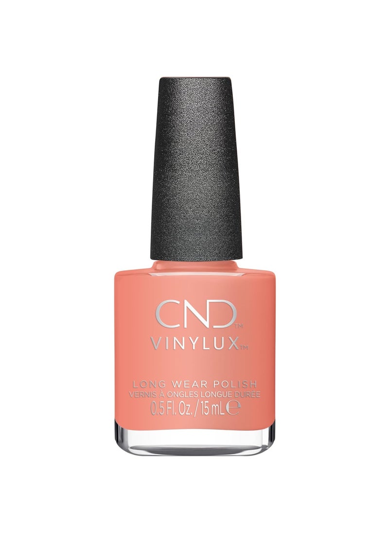 CND Vinylux Longwear Coral Nail Polish, Gel-like Shine & Chip Resistant Color, Rule Breaker, 0.5 fl. oz