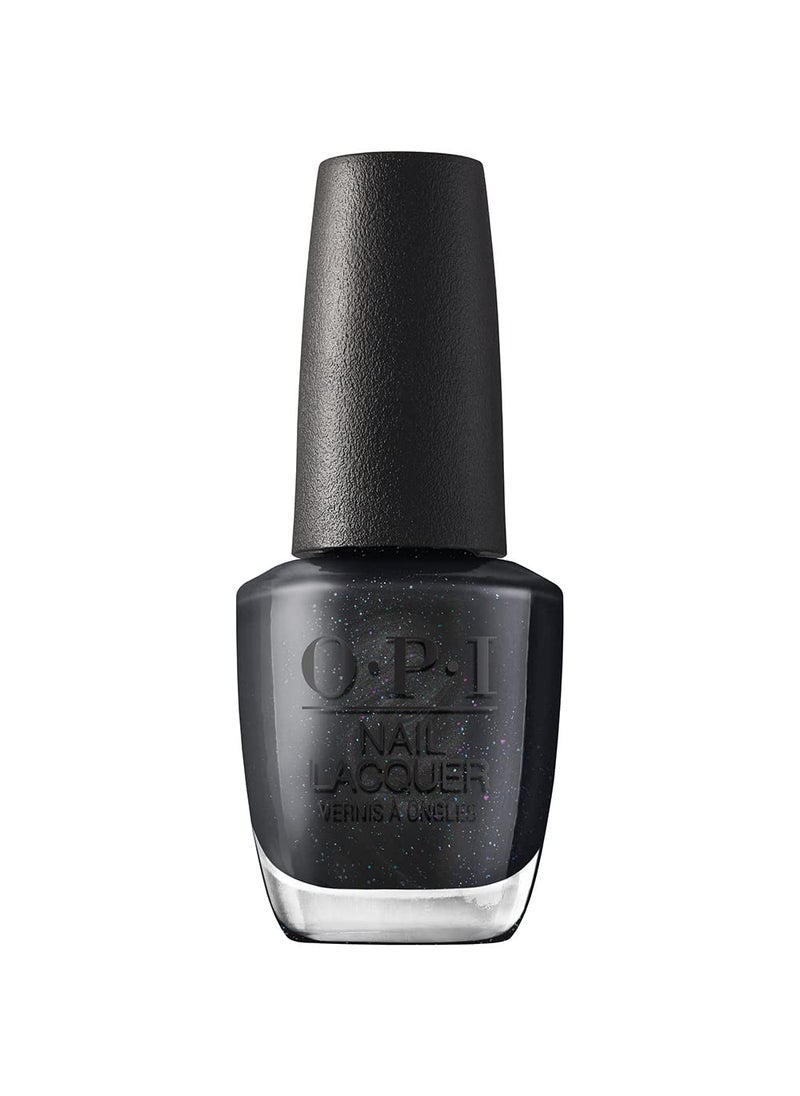 OPI Nail Lacquer, Cave the Way, Black Nail Polish, Fall Wonders Collection, 0.5 fl oz