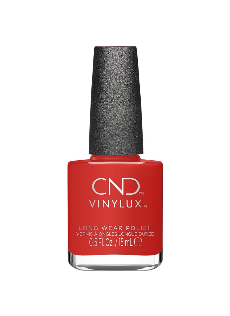 CND Vinylux Longwear Coral Nail Polish, Gel-like Shine & Chip Resistant Color, 0.5 Fl Oz