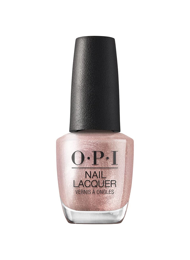 OPI Nail Lacquer Nail Polish | Sheer Light Nude Shimmer Chip Resistant Nail Polish | Vegan, Fast Drying, Streak Free