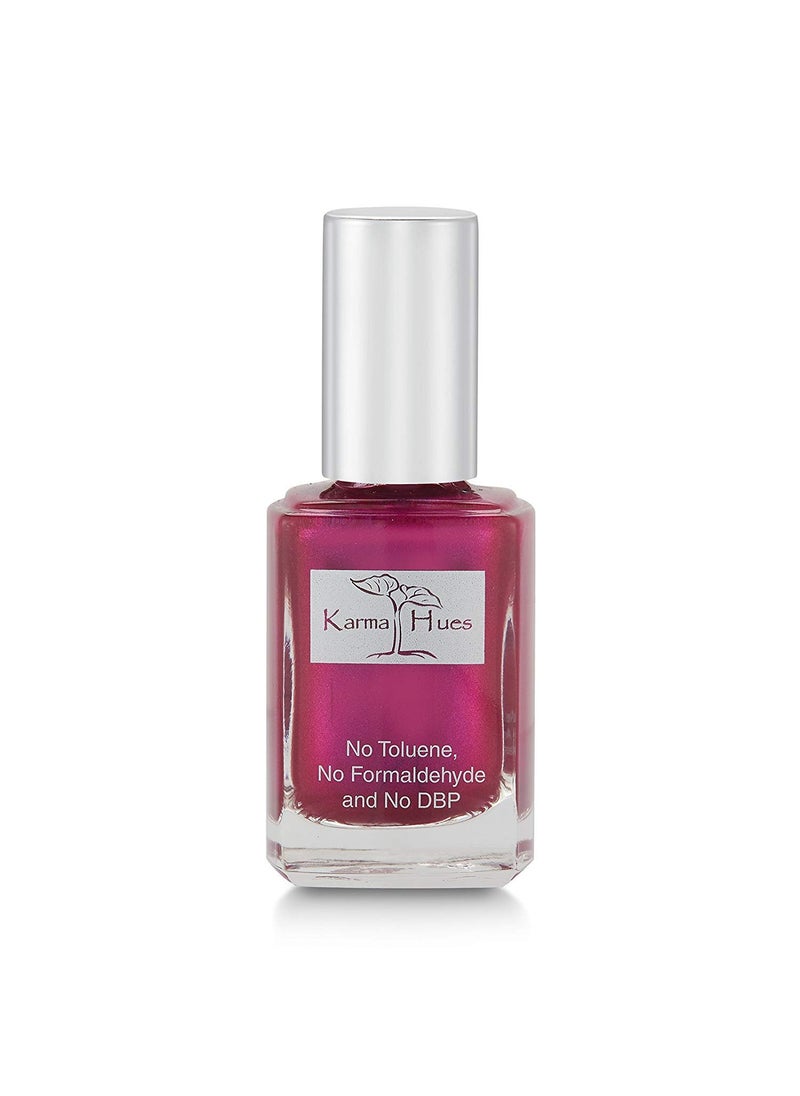Karma Organic Natural Non toxic Nail polish - Vegan and Cruelty Free Nail Paint for Nail Art - Fast Drying Nail Polish for Women - Long Lasting Nail Polish (Serendipity)